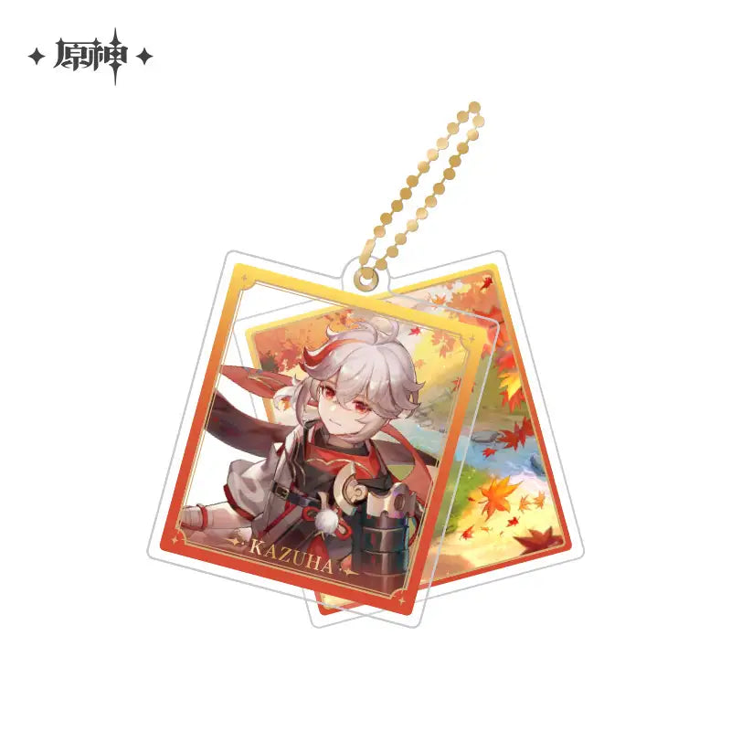 Genshin Impact Theme Character Double Layer Acrylic Keychain Vol. 1