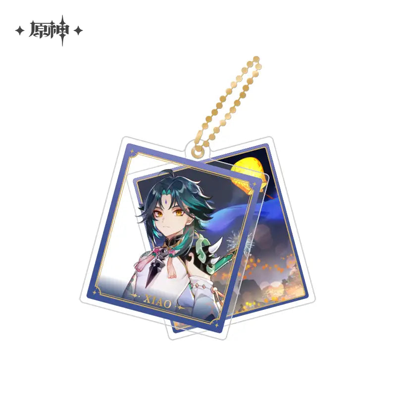 Genshin Impact Theme Character Double Layer Acrylic Keychain Vol. 1