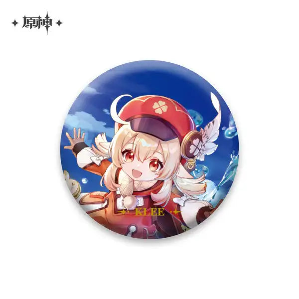 Genshin Impact - themed Character Badges