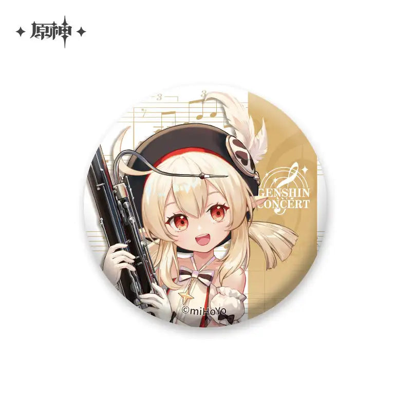 Genshin Impact Symphony Into A Dream: Character Badge