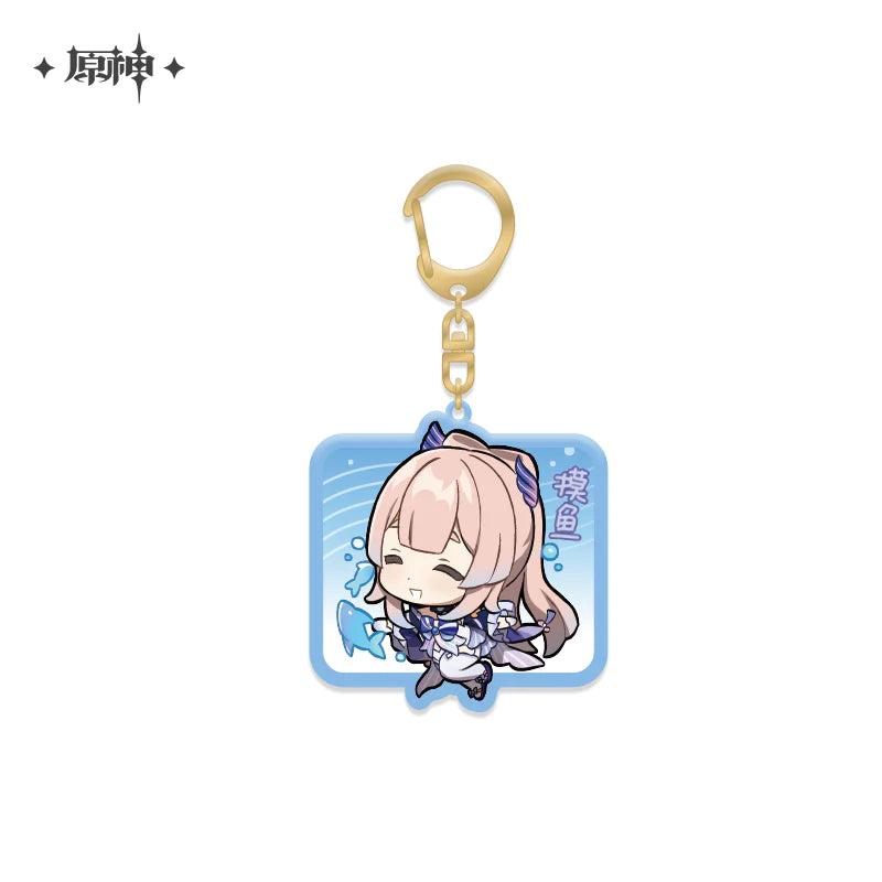 Genshin Impact Chibi Acrylic Keychains Vol. 2