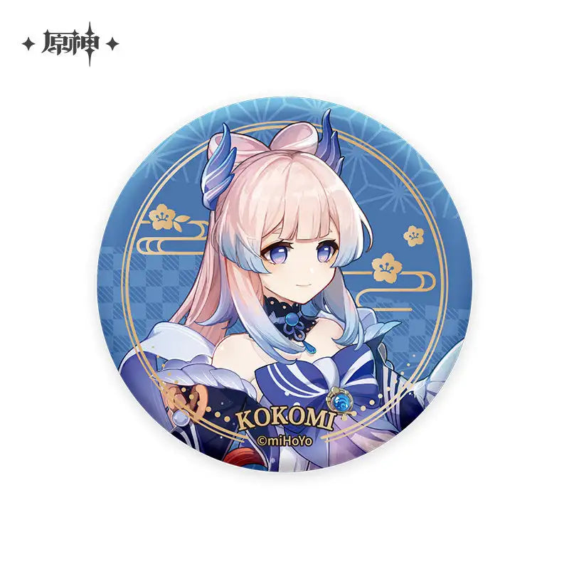 Genshin Impact Inazuma Theme Character Badge