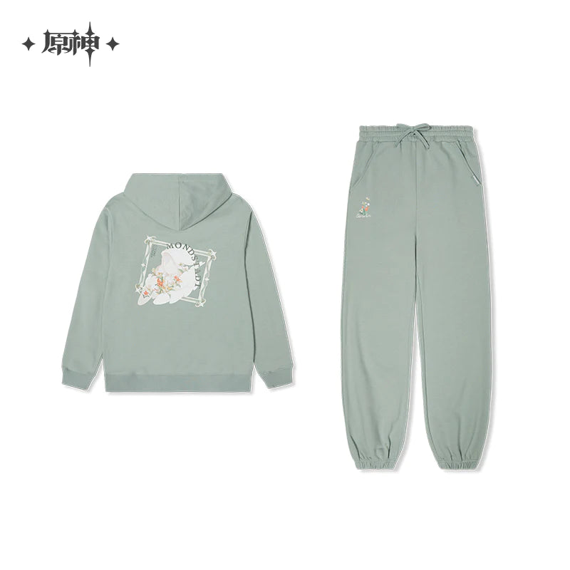 Genshin Impact Mondstadt Themed “Wind & Language of Flowers” Casual Jogger Outfit
