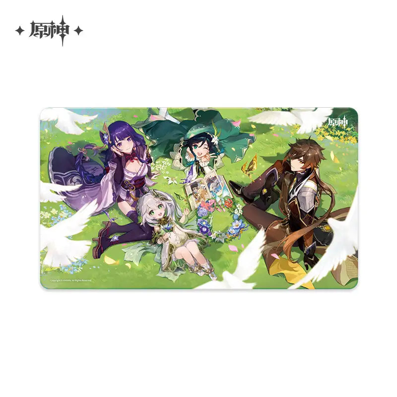 Genshin Impact Themed Mouse Pad