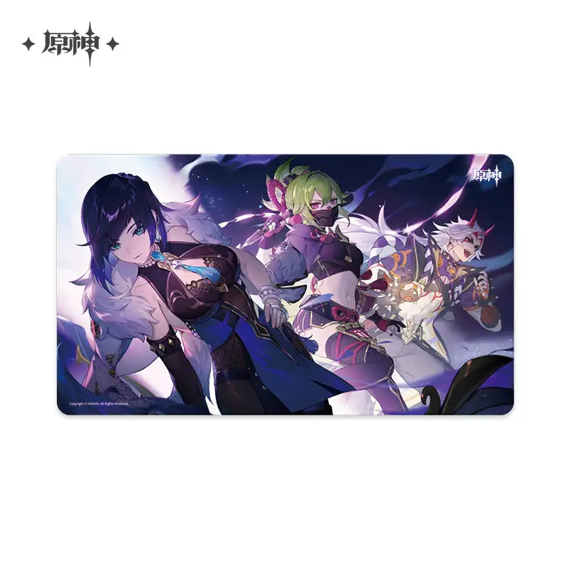 Genshin Impact Themed Mouse Pad