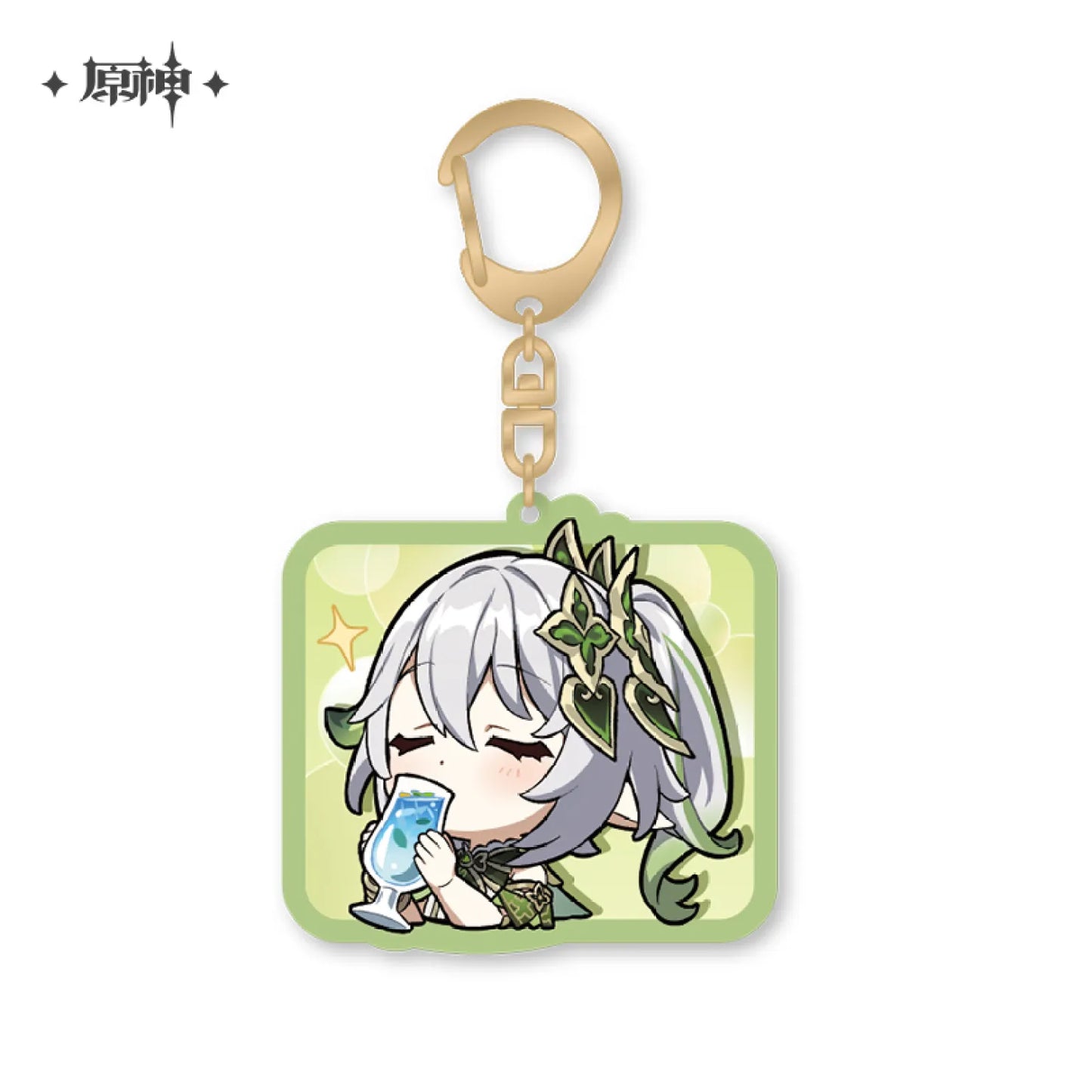 Genshin Impact Chibi Character Expression Acrylic Keychain - Sumeru