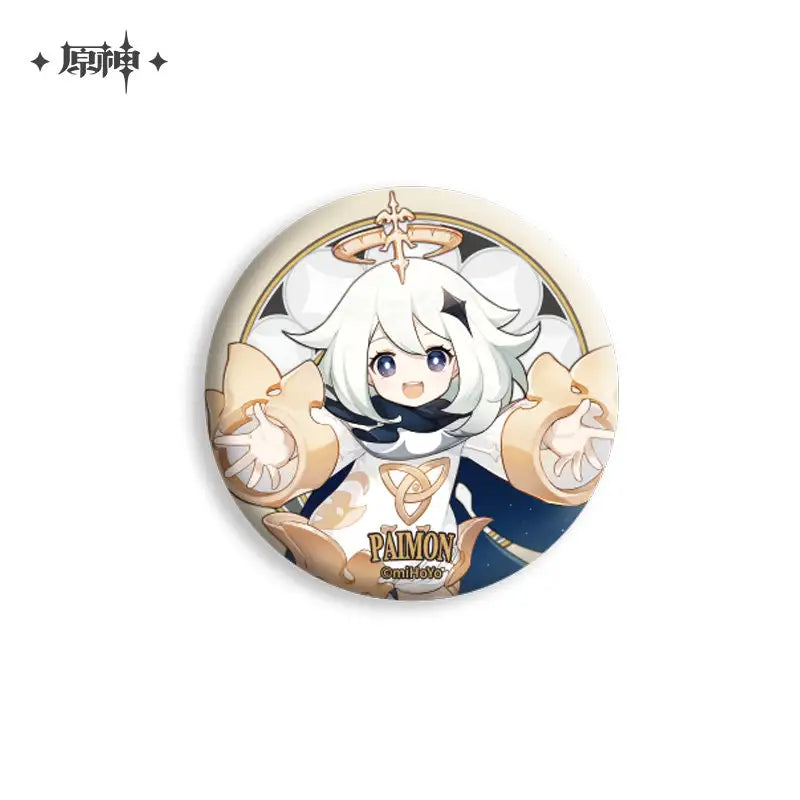 Genshin Impact Traveler Themed Character Badge
