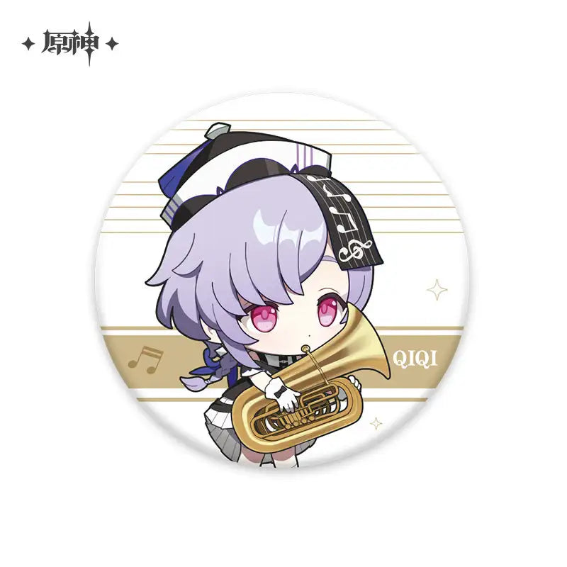 Genshin Impact Symphony Into A Dream: Chibi Character Badge