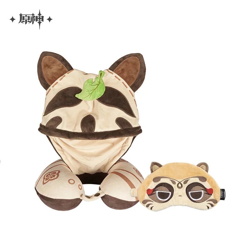 Genshin Impact Muji-Muji Daruma Series: Sayu Eyeshade & Hooded U-Shape Pillow