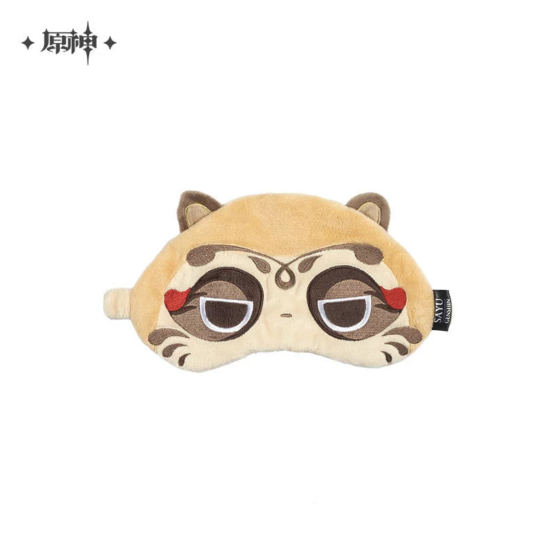 Genshin Impact Muji-Muji Daruma Series: Sayu Eyeshade & Hooded U-Shape Pillow