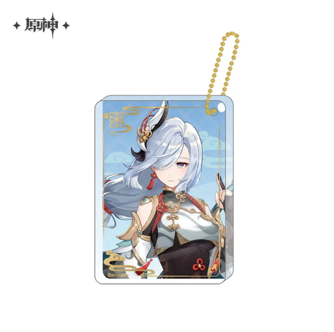 Genshin Impact Character Illustration Series: Thick Acrylic Keychain Vol. 2