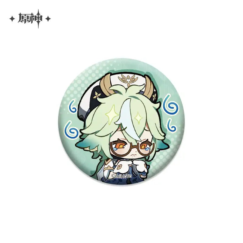 Genshin Impact Chibi Acrylic Badge