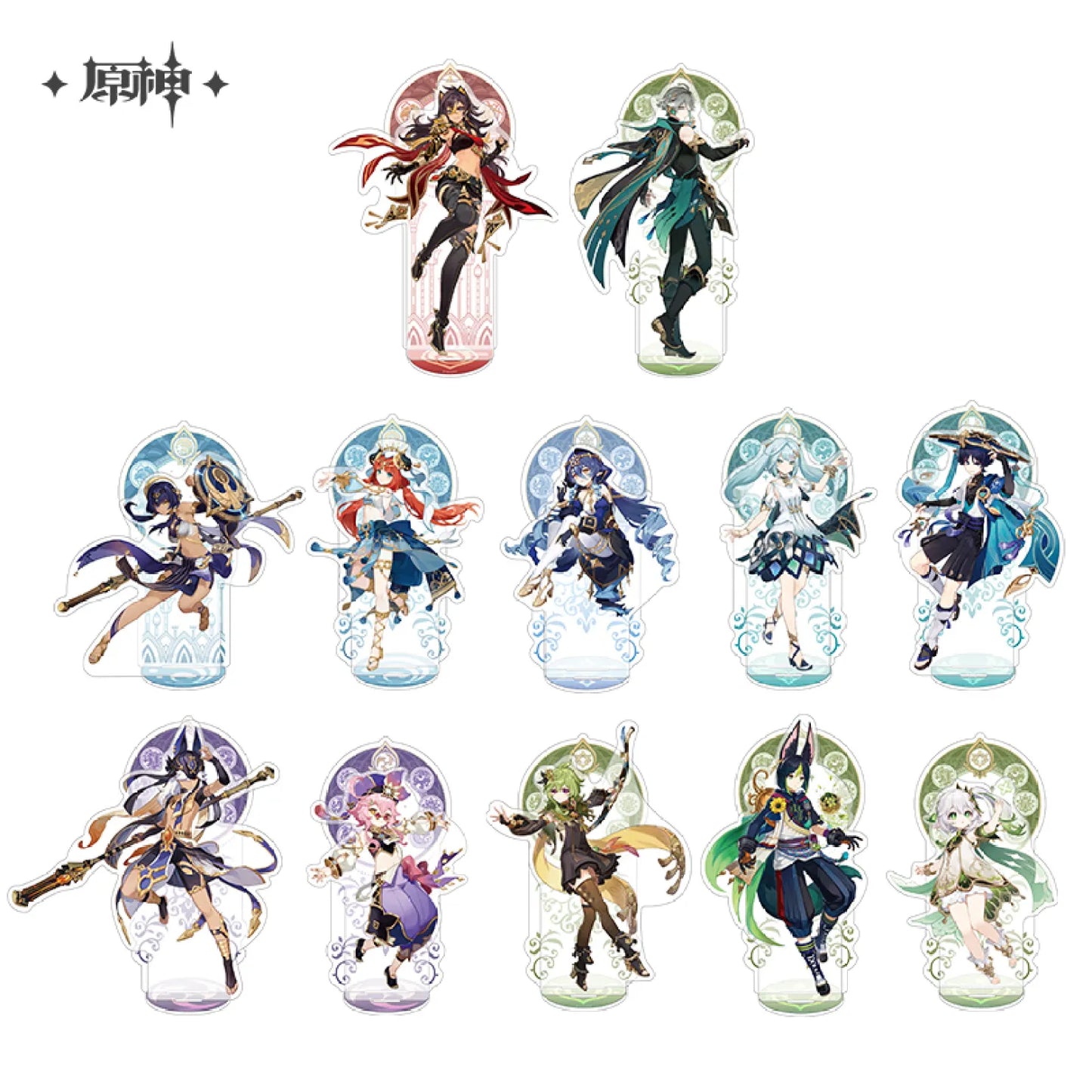 Genshin Impact Sumeru Themed Character Standees