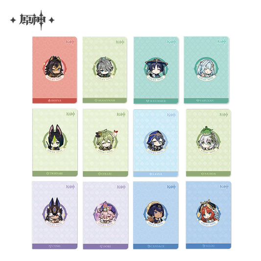 Genshin Impact Chibi Emoji Sticky Notes - Sumeru