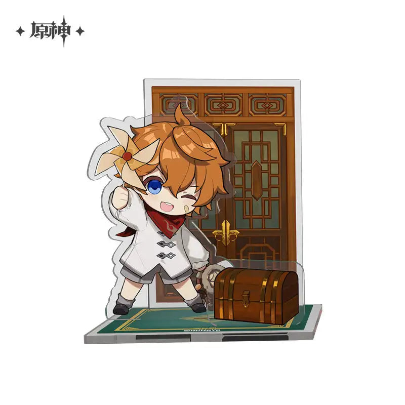 Genshin Impact Childhood Dreams Series Chibi Character Acrylic Standee