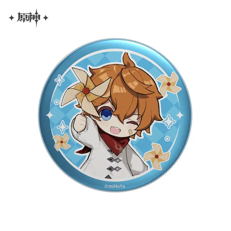 Genshin Impact Childhood Dreams Series Chibi Badges