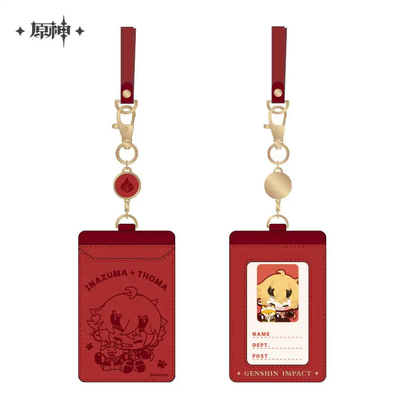 Genshin Impact Chibi Character Card Holder