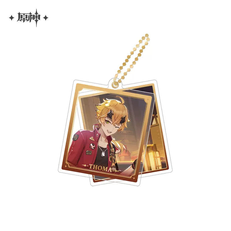 Genshin Impact Theme Character Double Layer Acrylic Keychain Vol. 2