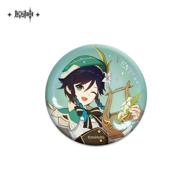 Genshin Impact Character Illustration Series: Badge