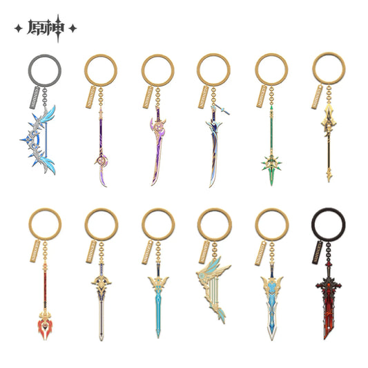 Genshin Impact Weapon Keychain