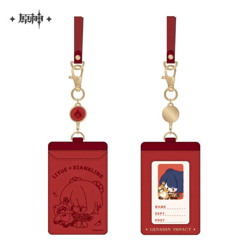 Genshin Impact Chibi Character Card Holder