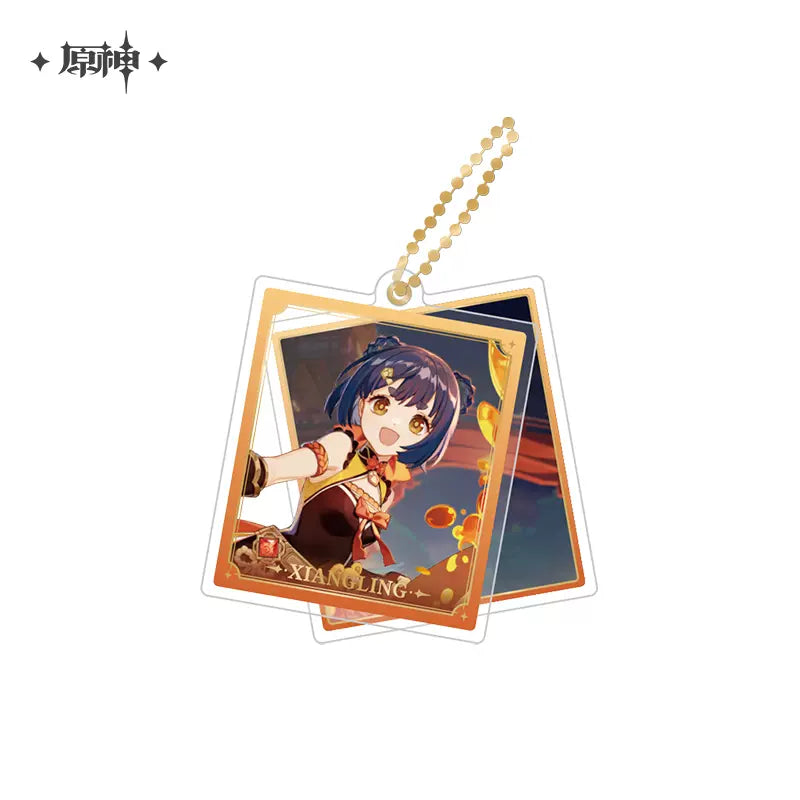 Genshin Impact Theme Character Double Layer Acrylic Keychain Vol. 2