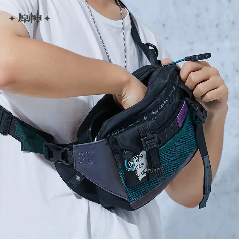 Genshin Impact Xiao Impression Theme Crossbody Bag