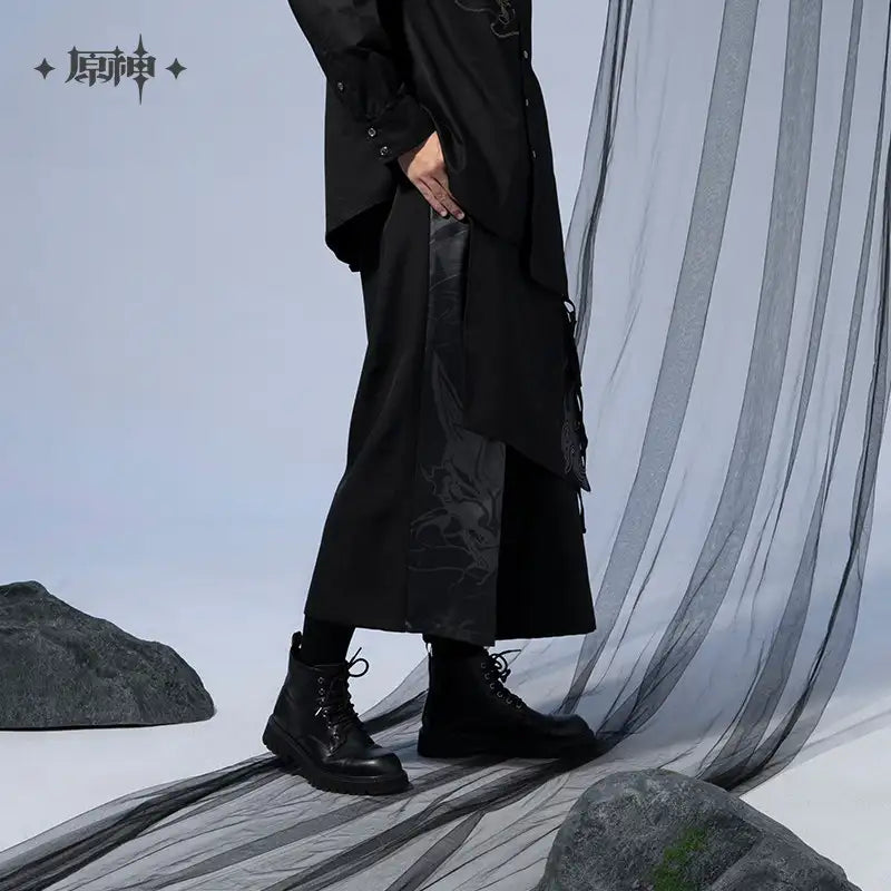 Genshin Impact Xiao Impression Theme Culottes