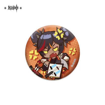 Genshin Impact Chibi Acrylic Badge