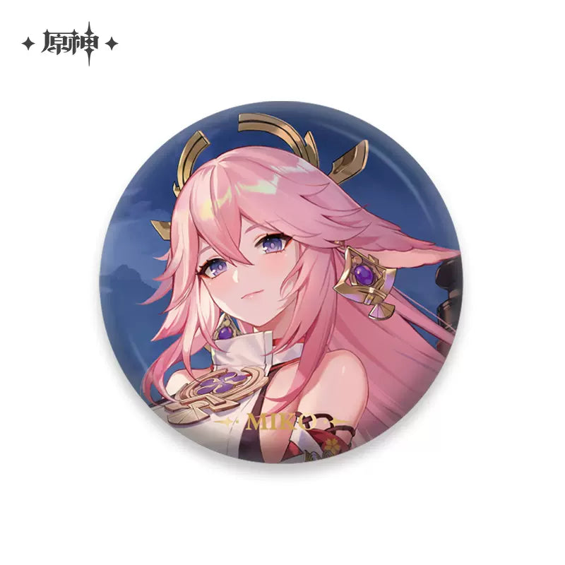 Genshin Impact - themed Character Badges