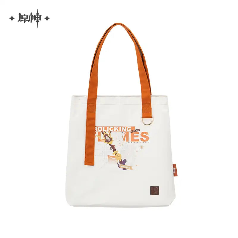 Genshin Impact Yoimiya Theme Impressions Series Canvas Tote Bag