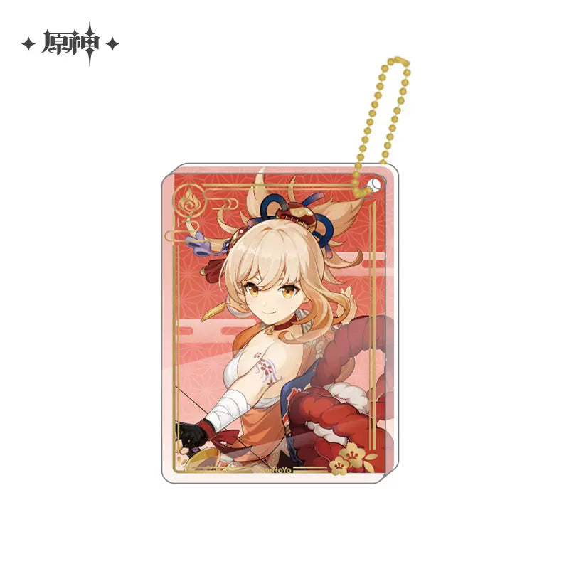 Genshin Impact Character Illustration Series: Thick Acrylic Keychain Vol. 2