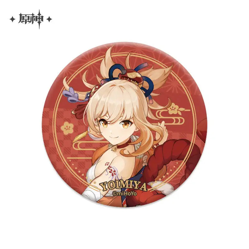 Genshin Impact Inazuma Theme Character Badge