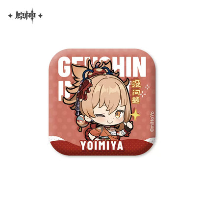 Genshin Impact Offline Store Theme Series - PU Badge