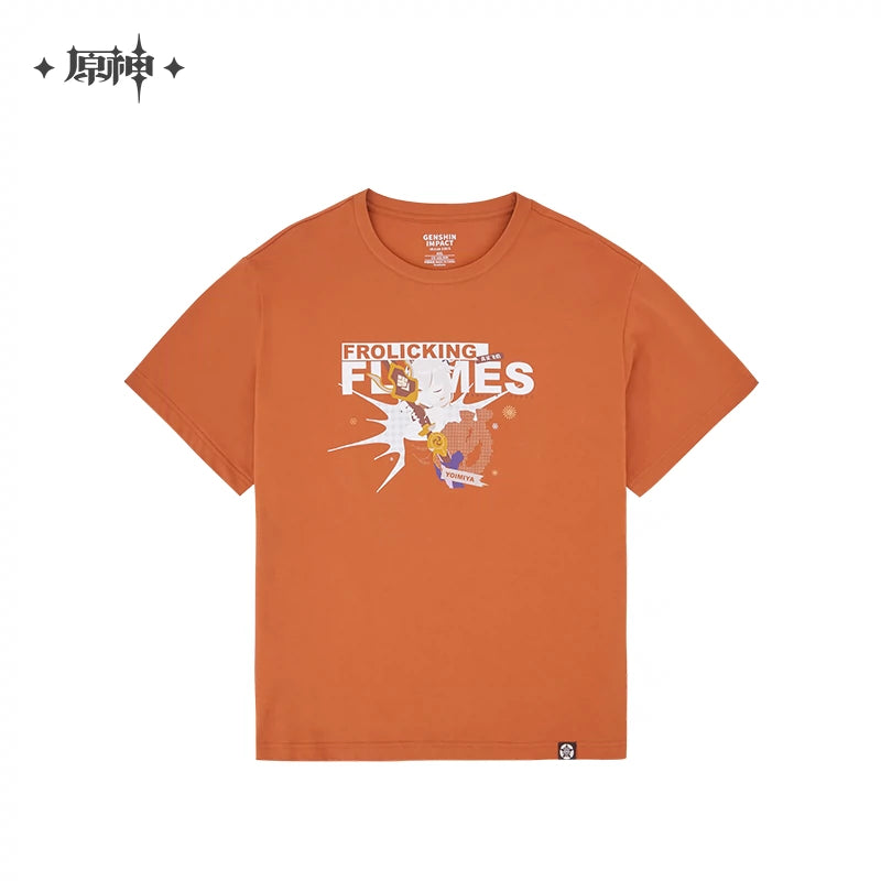 Genshin Impact Yoimiya Theme Impressions Series T-shirt