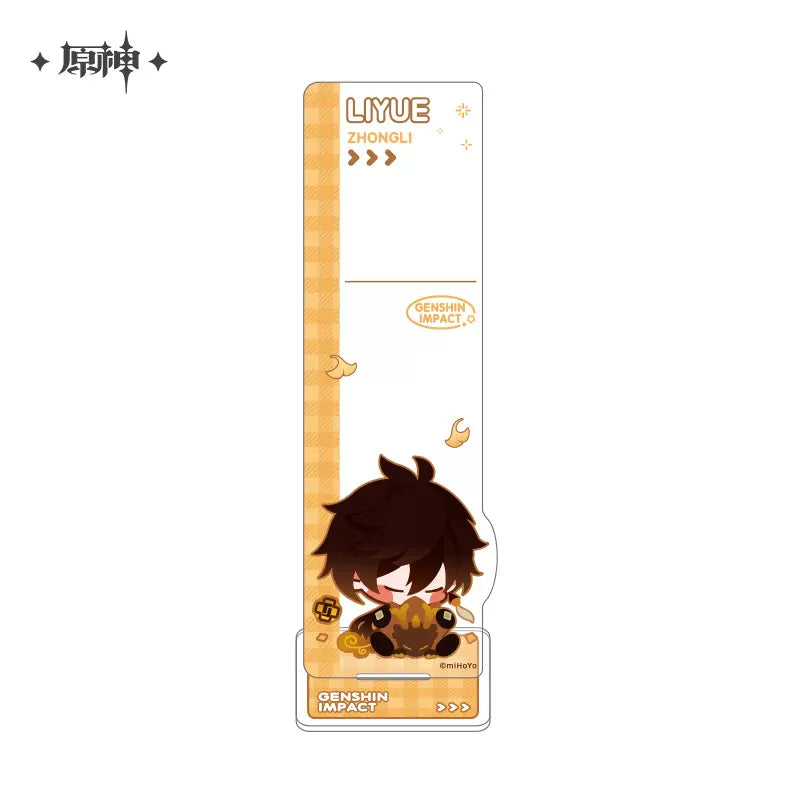 Genshin Impact Chibi Character Series Notepad Standee