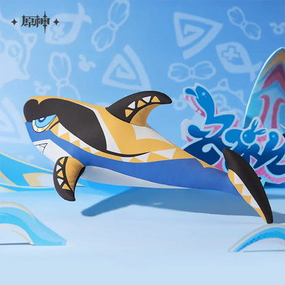 Genshin Impact Mualani’s Sharky Surfboard Plushie