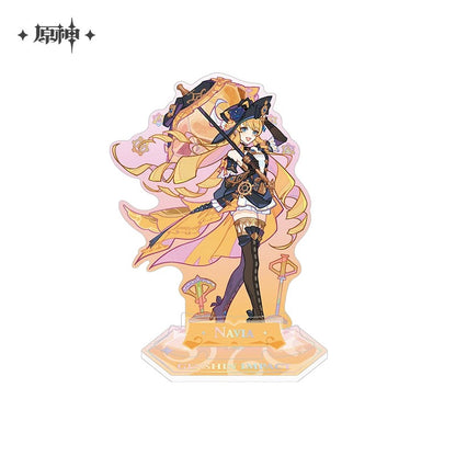 Genshin Impact Summertide Scales and Tales Series Badge & Acrylic Stand