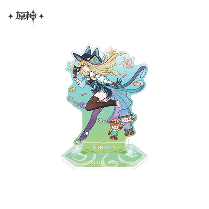 Genshin Impact Summertide Scales and Tales Series Badge & Acrylic Stand