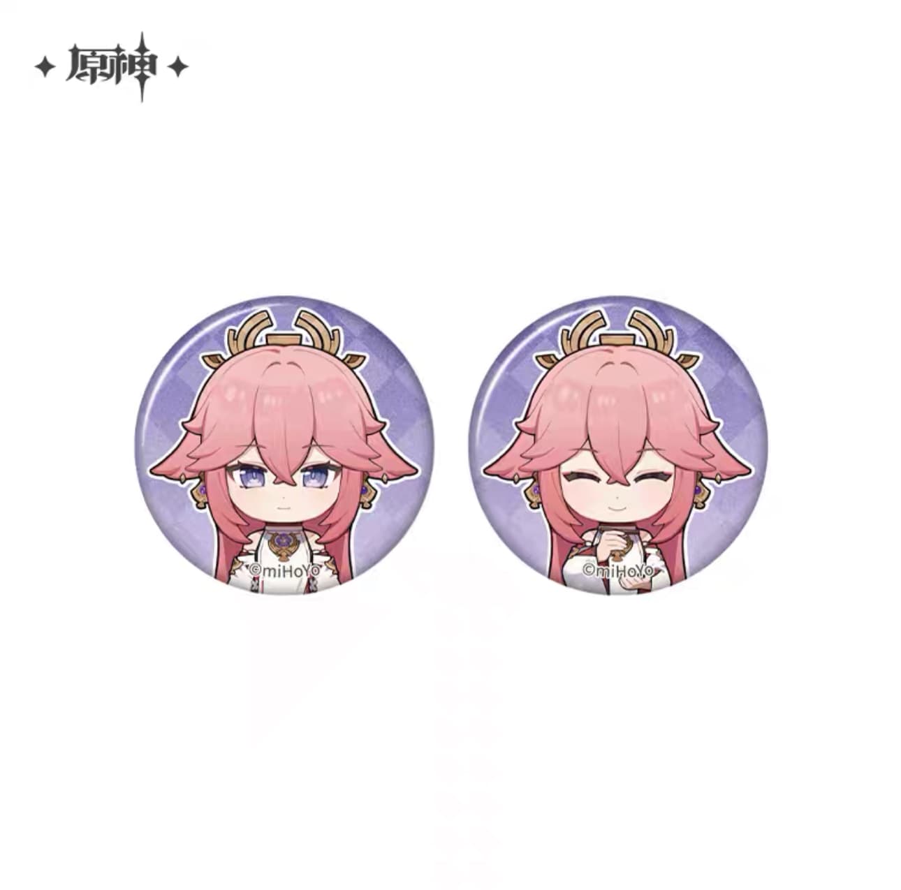 Genshin Impact Memory of the Journey Series Mini Badge Set