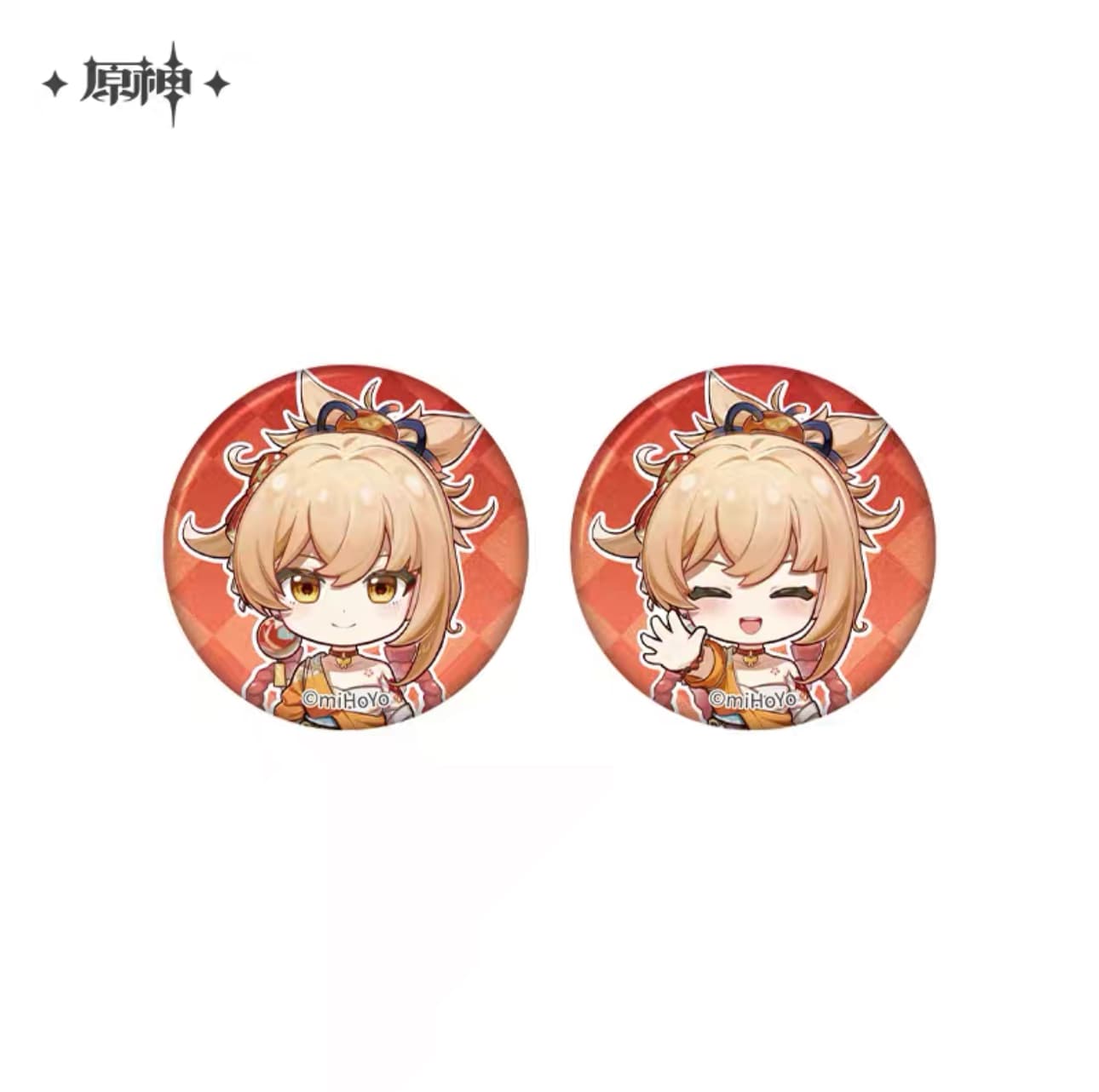 Genshin Impact Memory of the Journey Series Mini Badge Set