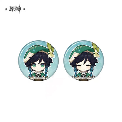 Genshin Impact Memory of the Journey Series Mini Badge Set