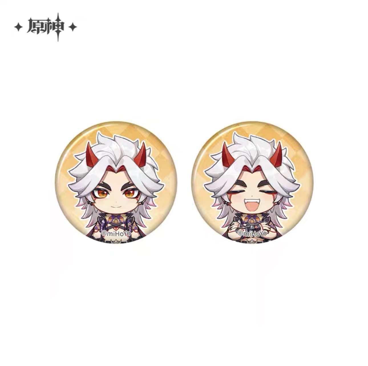 Genshin Impact Memory of the Journey Series Mini Badge Set