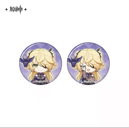 Genshin Impact Memory of the Journey Series Mini Badge Set