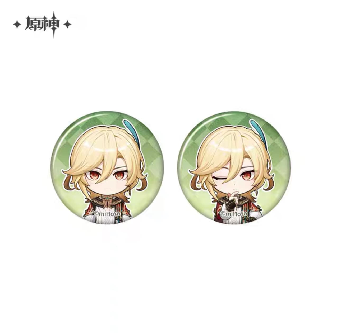 Genshin Impact Memory of the Journey Series Mini Badge Set