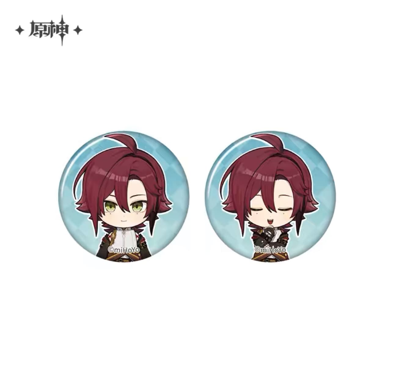 Genshin Impact Memory of the Journey Series Mini Badge Set