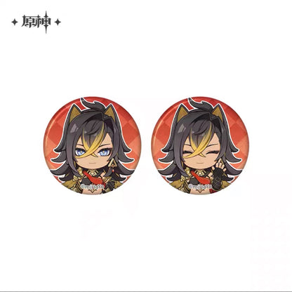 Genshin Impact Memory of the Journey Series Mini Badge Set