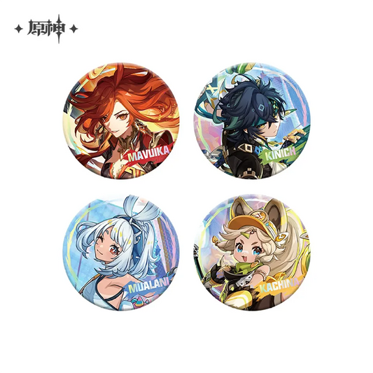 Genshin Impact Natlan Theme Character Badge