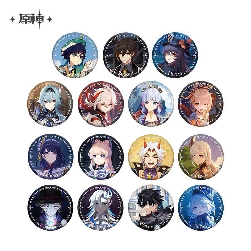 Genshin Impact Character PV Series: Tinplate Badge