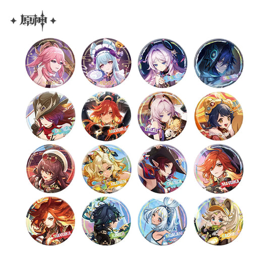 Genshin Impact Theme Character Badge Vol. 2